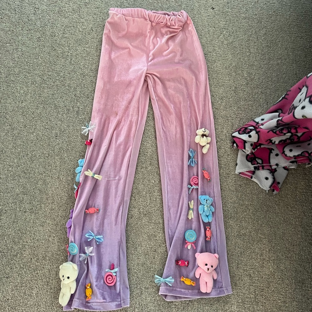 SUGAR THRILLZ KAWAII STUFFED ANIMAL PLUSH PANTS